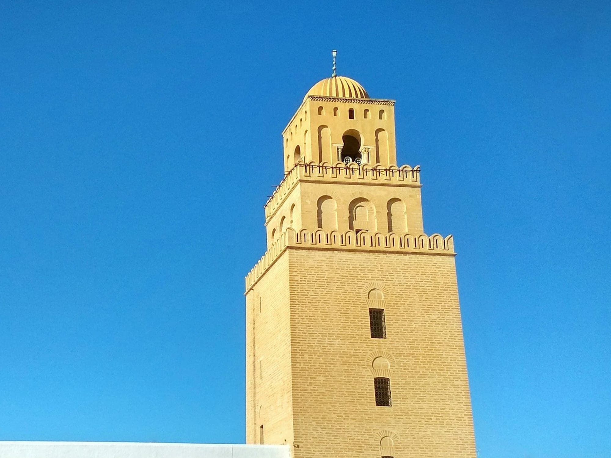 The square minaret of the Great Mosque of Kairouan